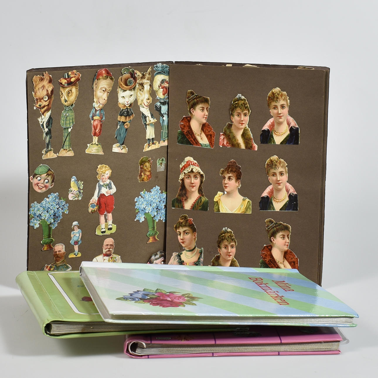 BOKMÄRKESALBUM,1900-tal, ca 250 bokmärken.