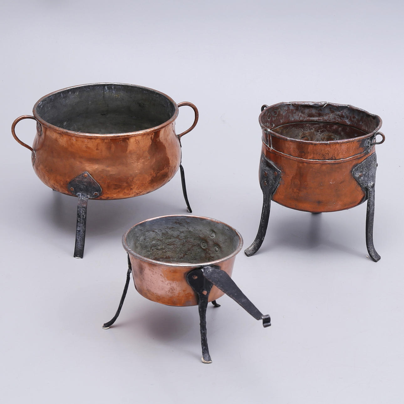 KOPPARGRYTOR, 3 st, 1800-tal.