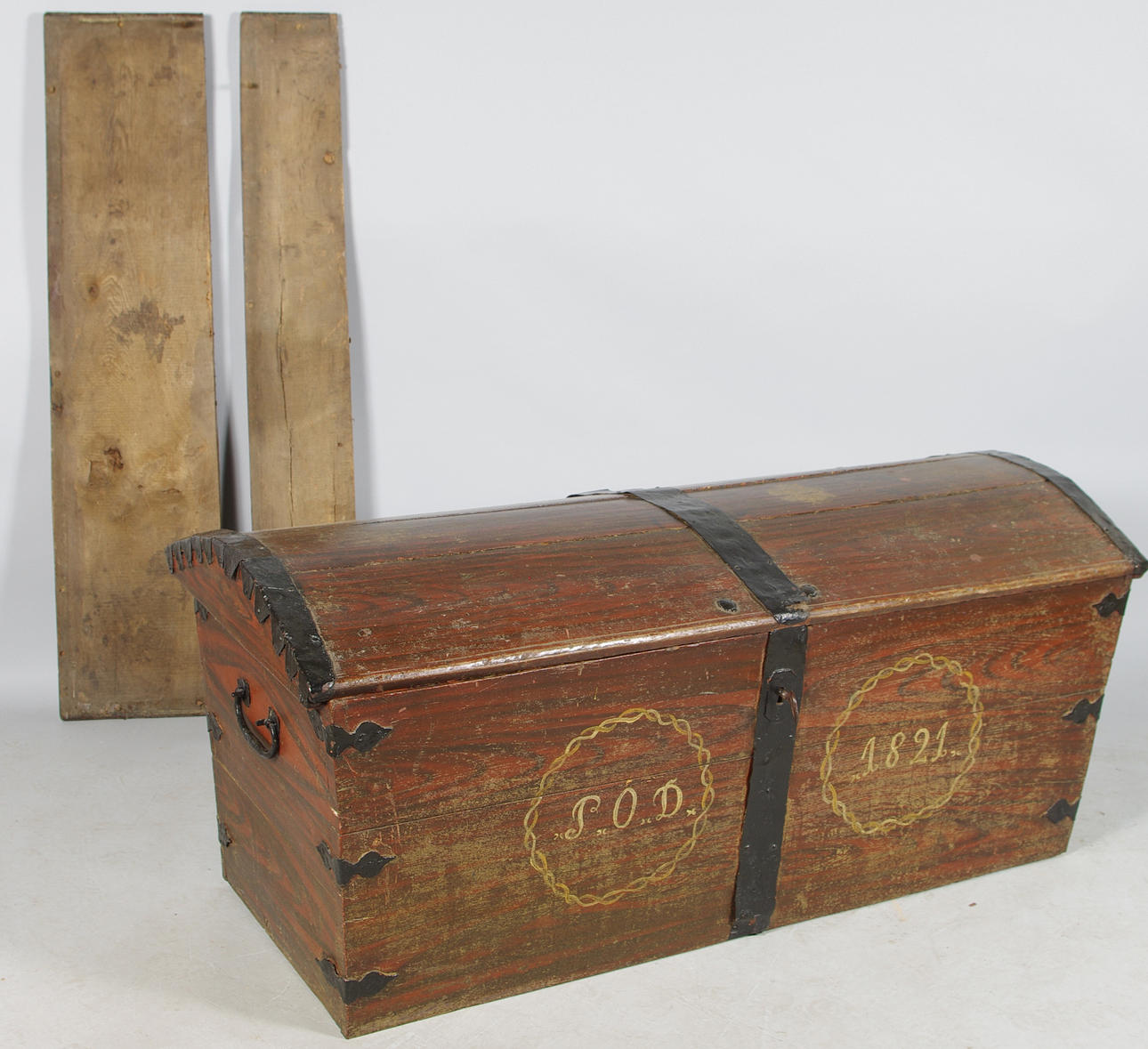 KISTA, ek/smide, daterad 1821.