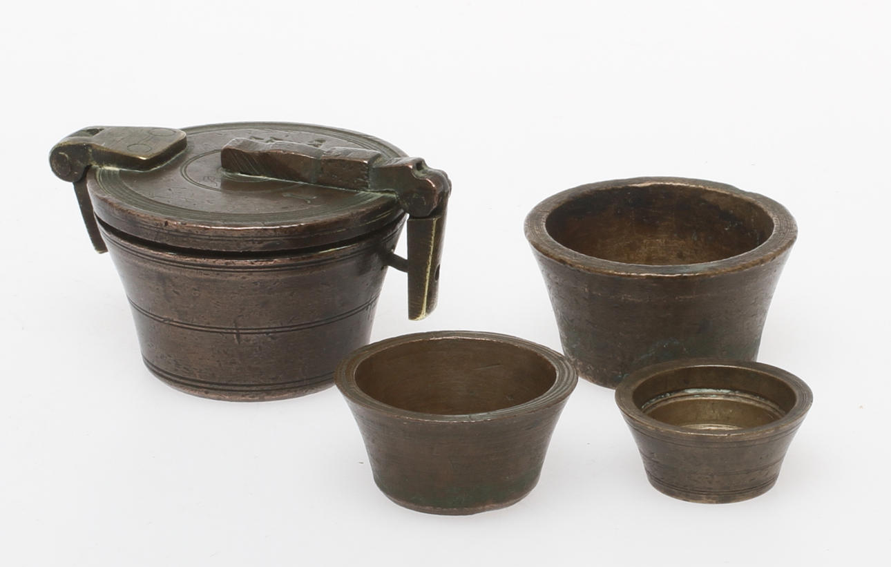 VIKTSATS, 1785, inspekterad av Zakarias Plantin (1727-1799).