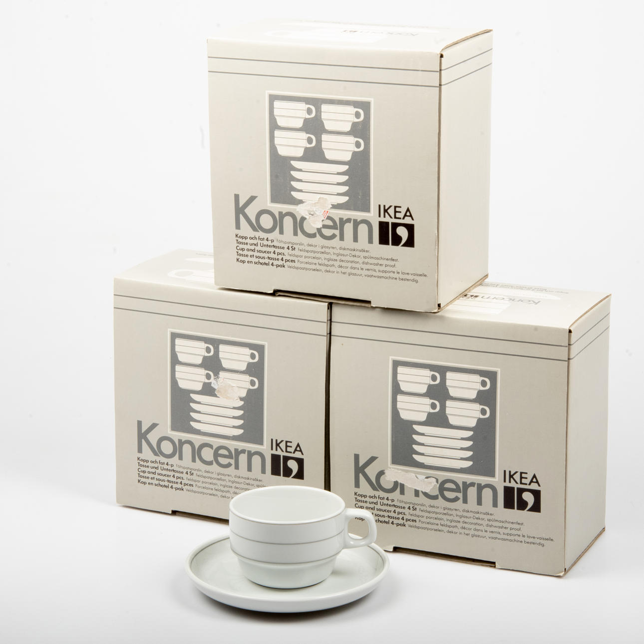 KAFFESERVIS, 24 delar, "Koncern", IKEA.