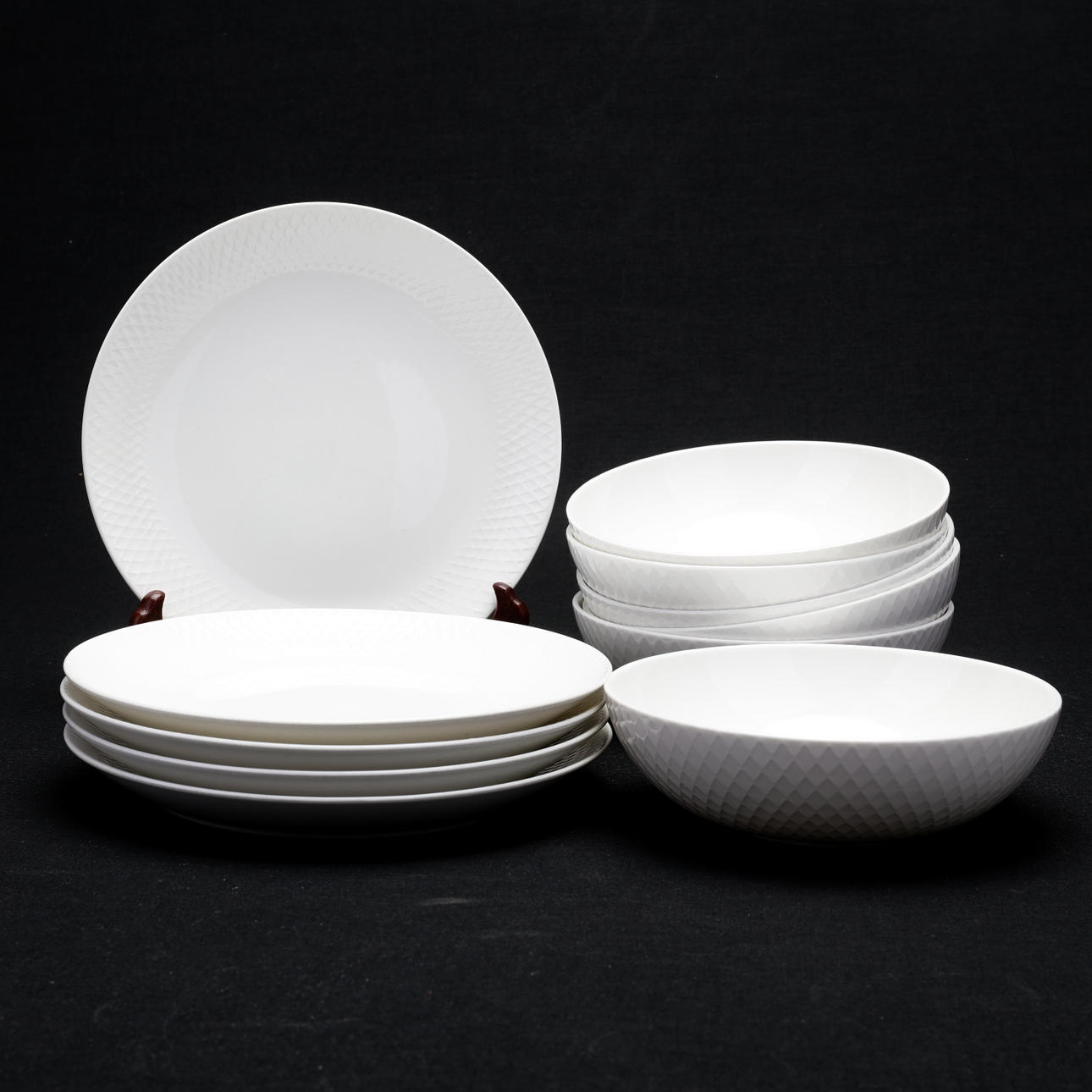 PIA RÖNNDAHL. posliini, 11 kpl, "Buffé", Rörstrand.