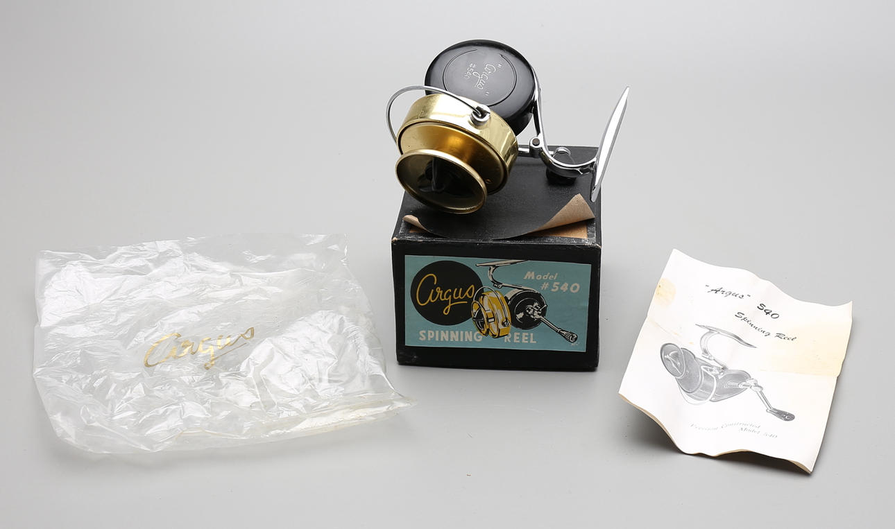 SPINNRULLE, ARGUS 540, med originalkartong.