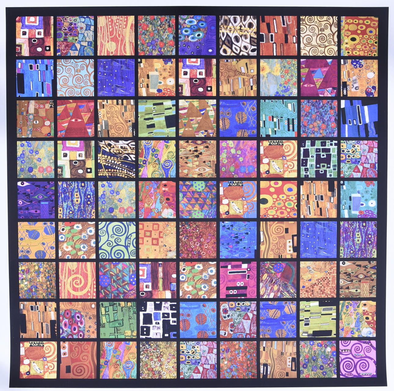 AFFISCH, offsettryck, Gustav Klimt.