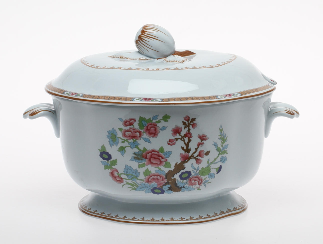 SOPPTERRIN, porslin, "Lotus" Rörstrand.