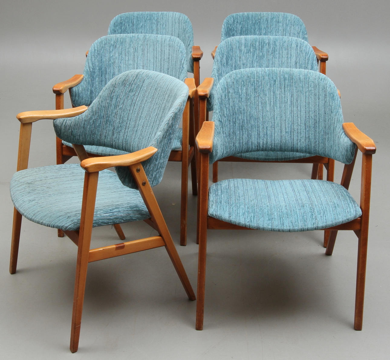 KARMSTOLAR, 6 st, 1900-tal.