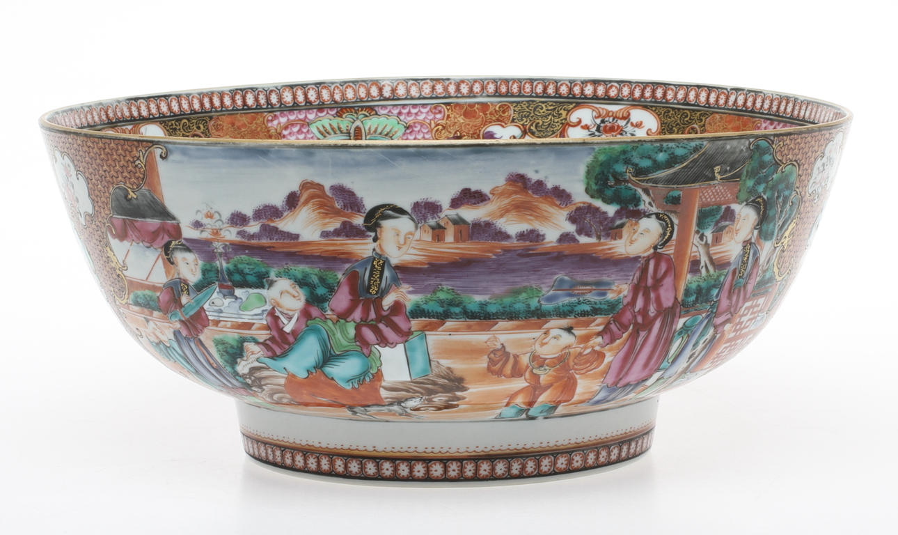 BÅLSKÅL, porslin, Kina.