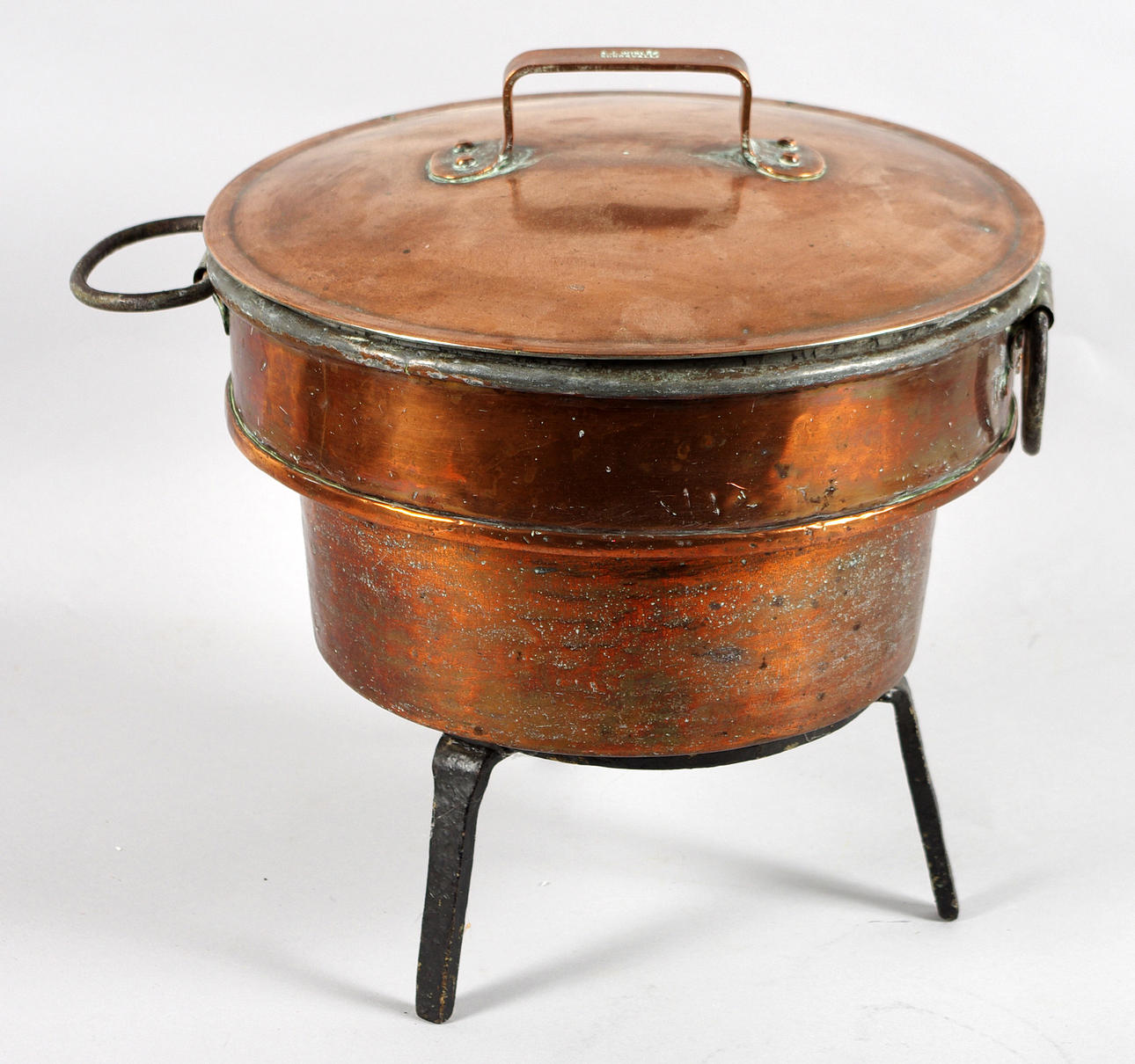 KOPPARGRYTA MED LOCK, 1800-tal, A.J. Winlöf Sundsvall.