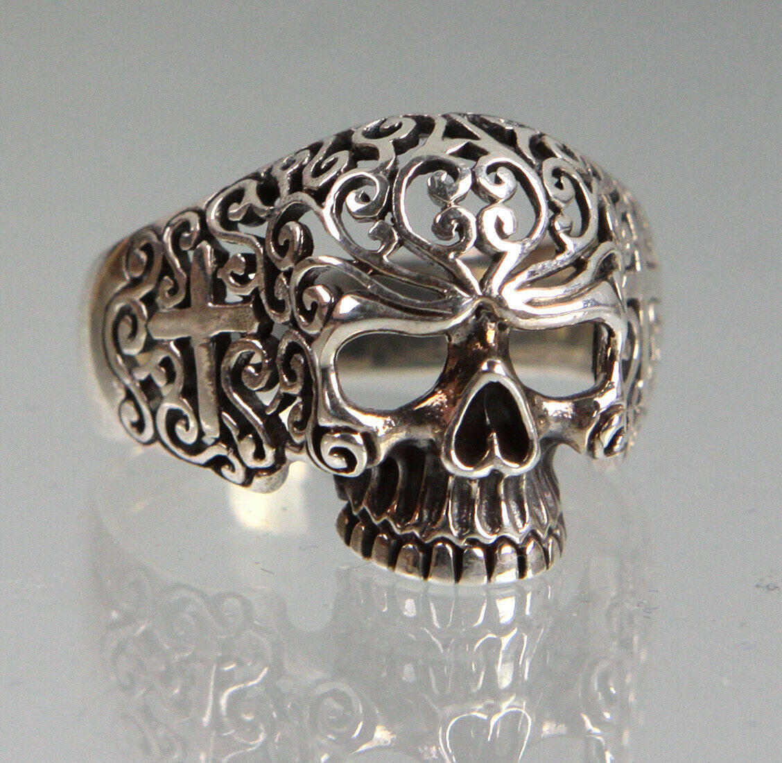 DÖDSKALLE 925 STERLING SILVER SOLID.