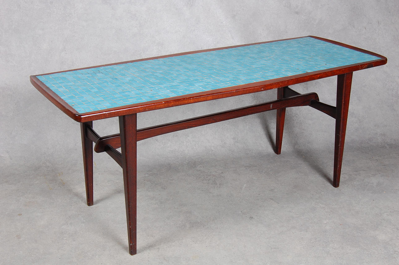 SOFFBORD, mosaik, AB Tidaholms Möbelfabrik, 1950-tal.