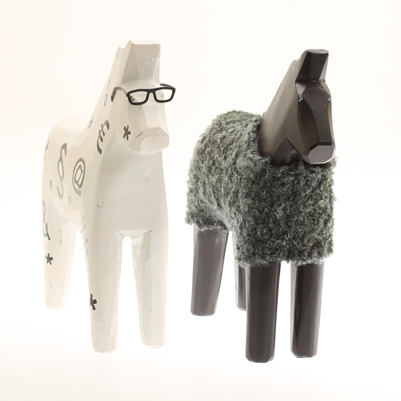 HÄSTAR, 2 kpl, puu, IKEA.