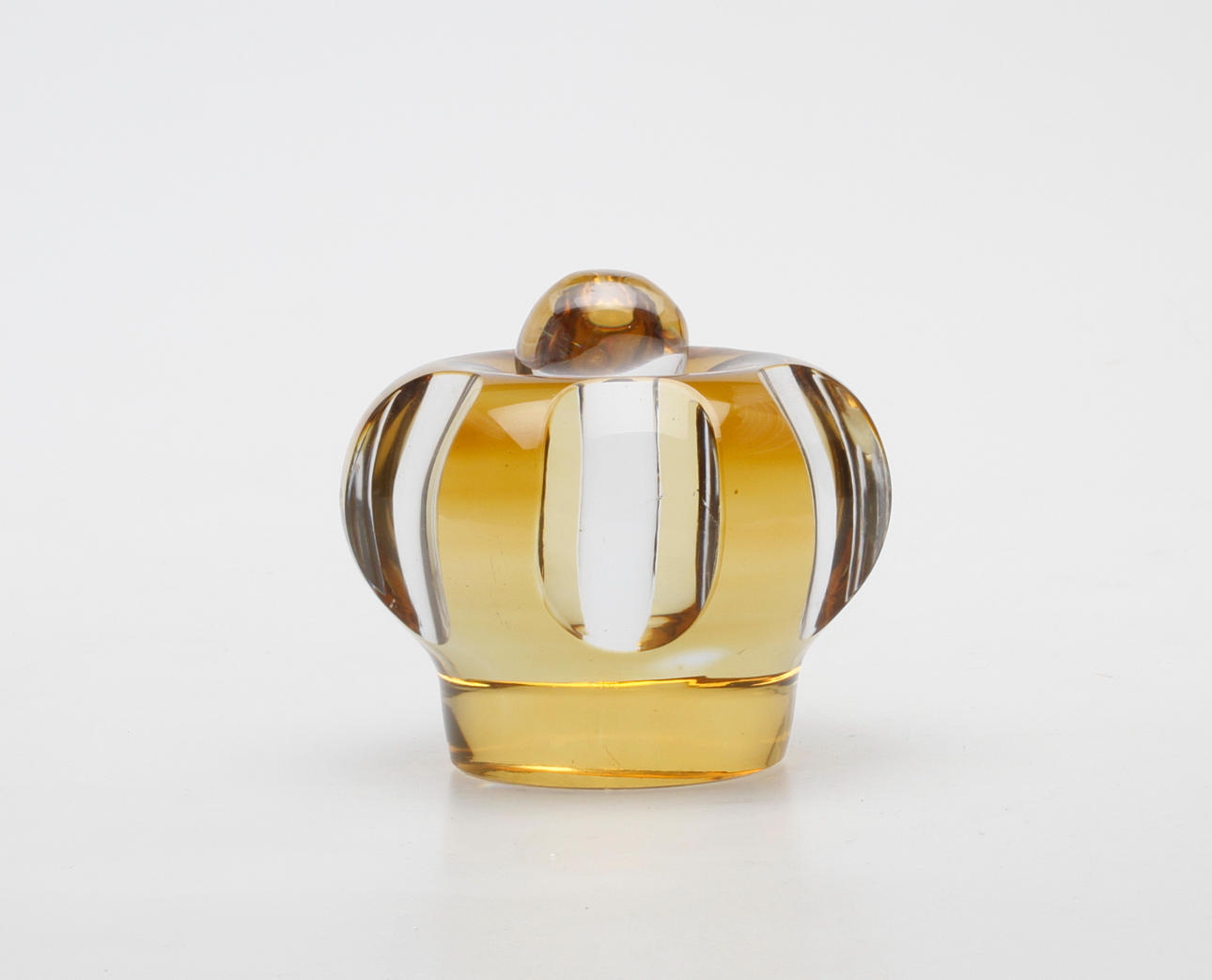 BREVPRESS, glas, "Krona", Vicke Lindstrand, Kosta.