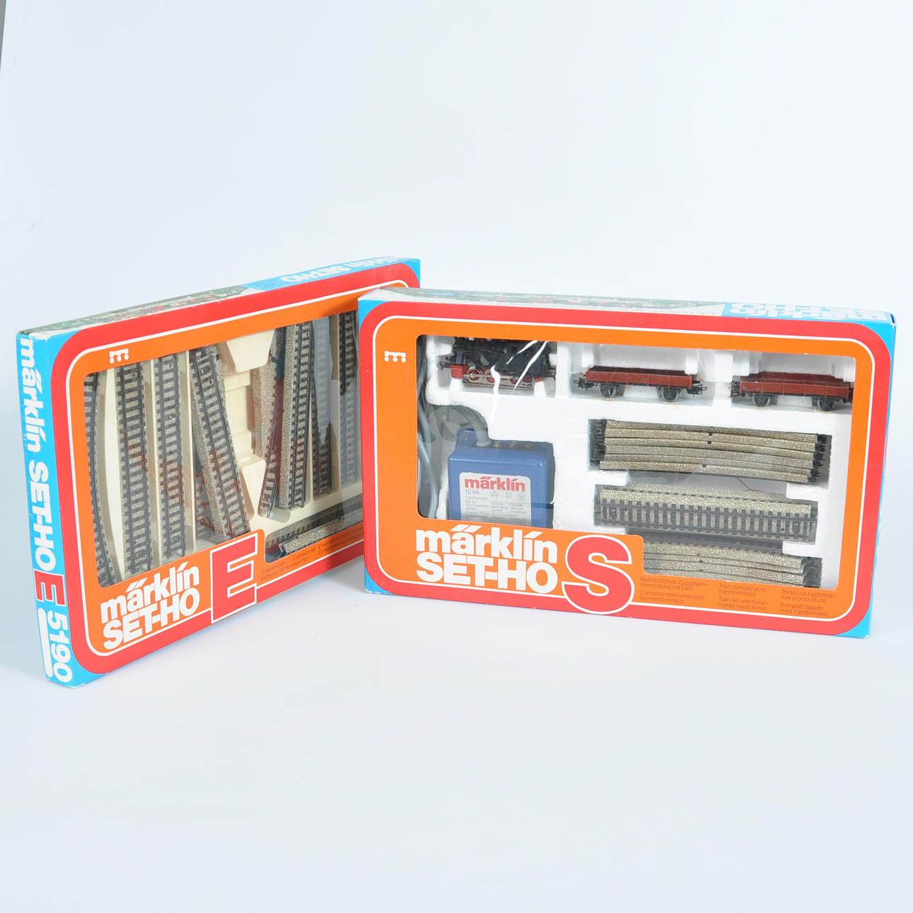 MÄRKLIN, starter set 0974 and 5190.