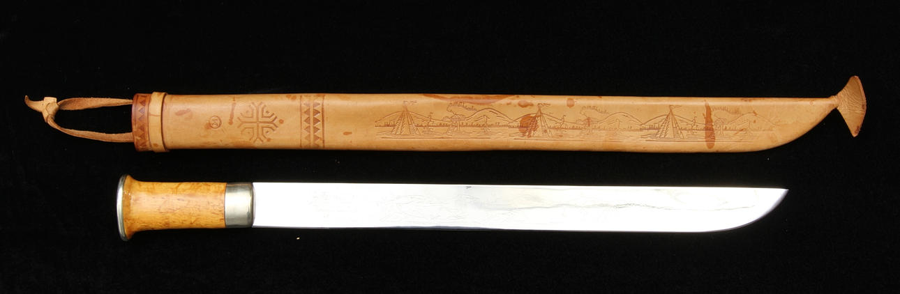 KNIV, Samearbete, sign J. Marttiini, Finland 1900-tal.