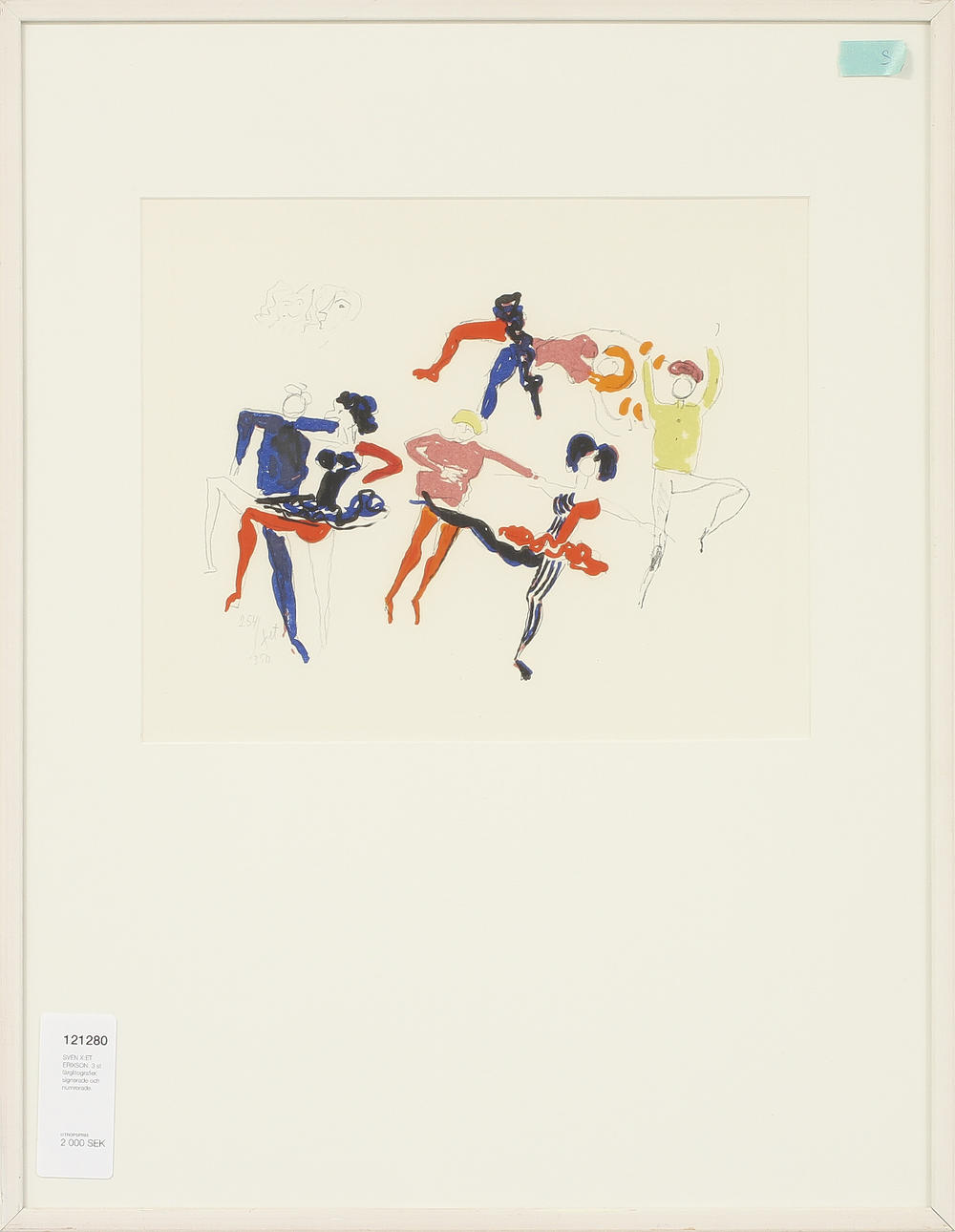 SVEN X:ET ERIXSON. 3 st färglitografier, signerade och numrerade.