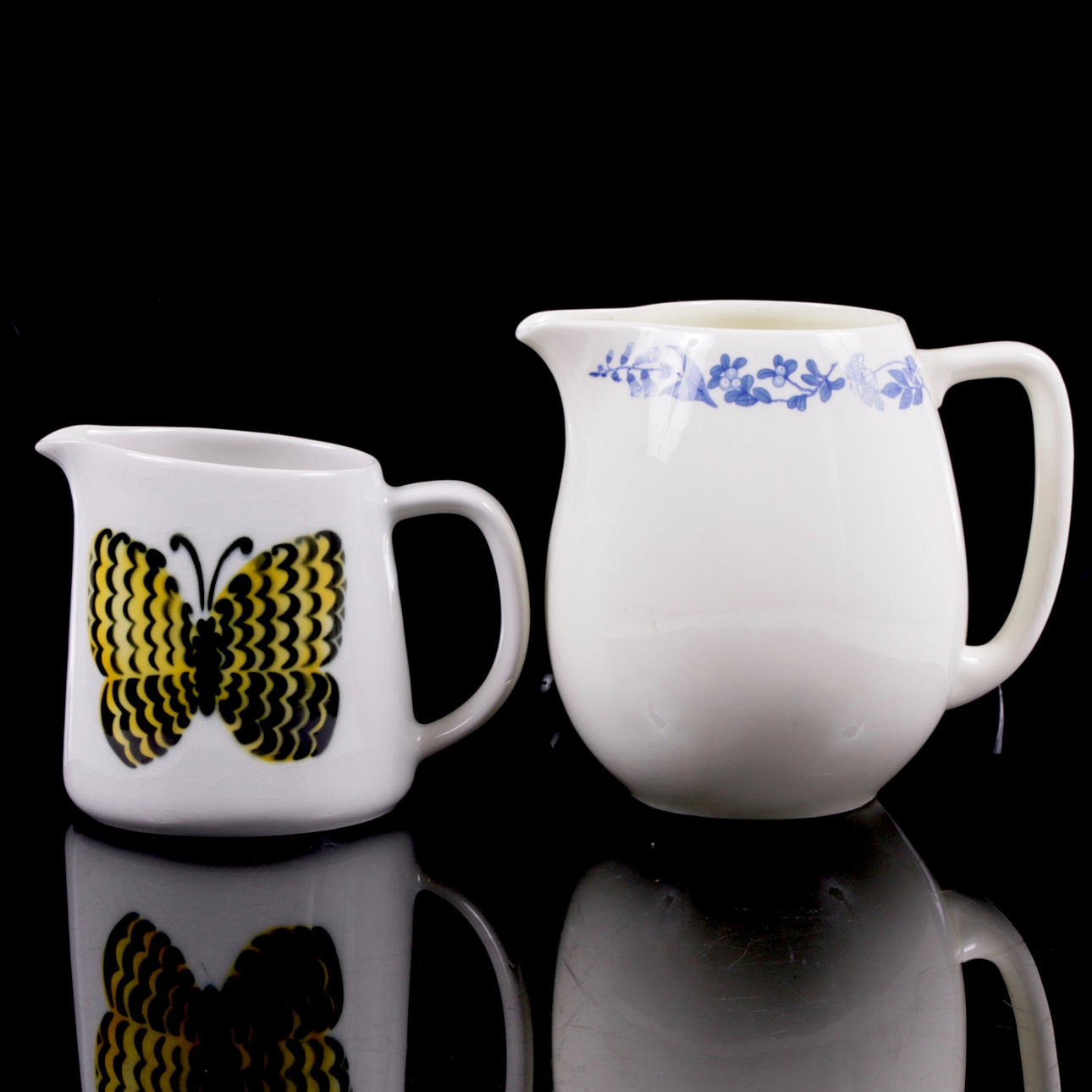 PISTOKE, 2 kpl. Arabia ja Gustavsberg.