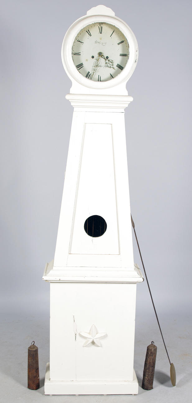 GOLVUR, vitmålat, 1800-tal, JP Appelqvist, Jönköping.