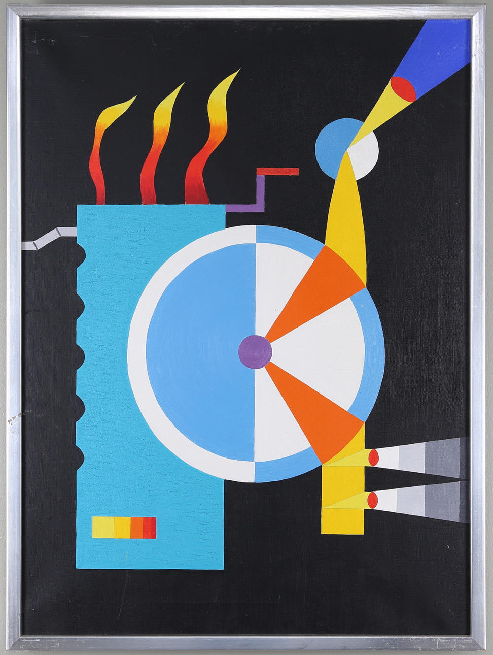 LARS LINDSJÖ. OLJEMÅLNINGAR 2 stycken.