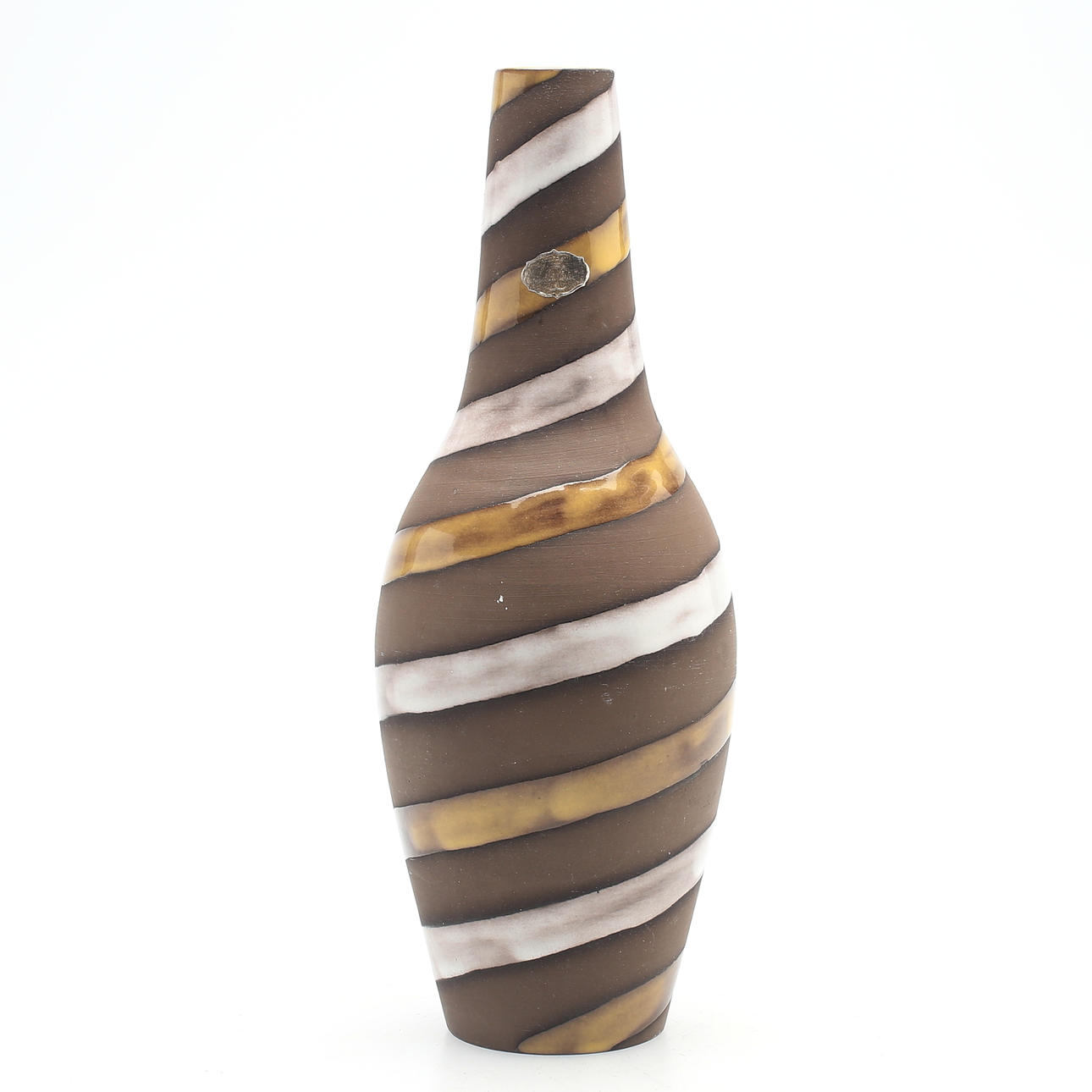 VASE, "Spiraali", keramiikka, Ingrid Atterberg, Upsala-Ekeby.