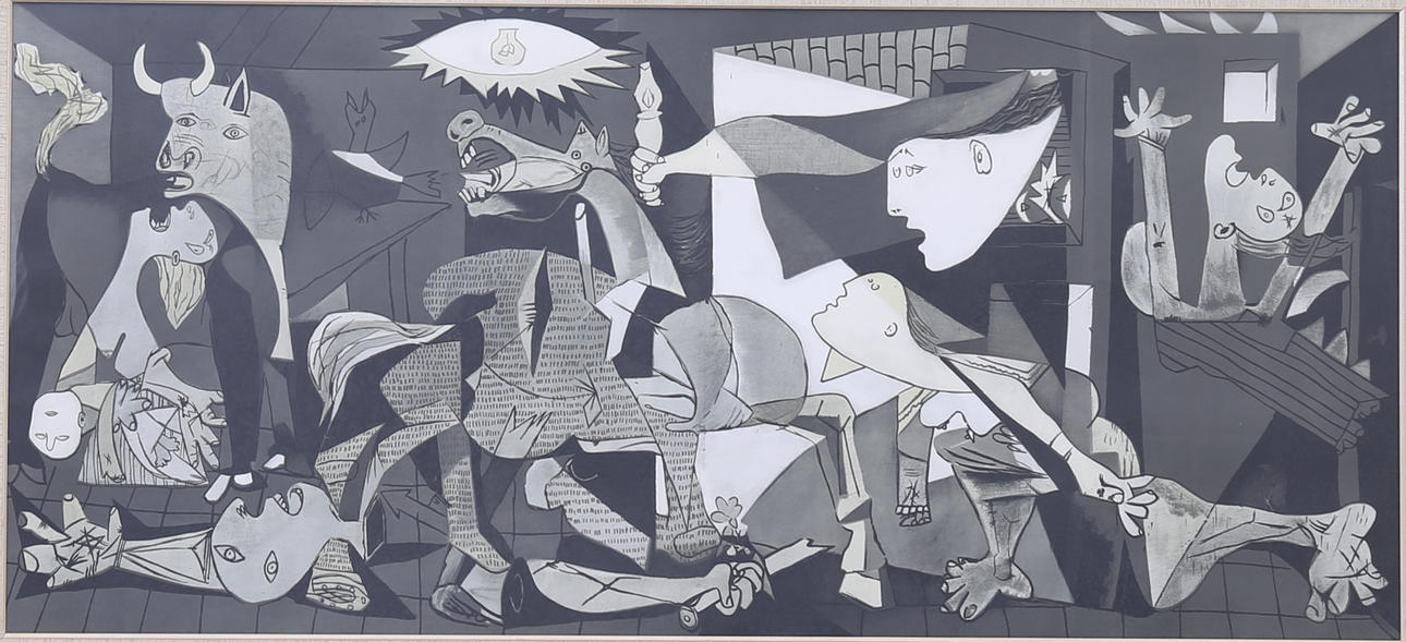 PABLO PICASSO. Tavle, tryk.