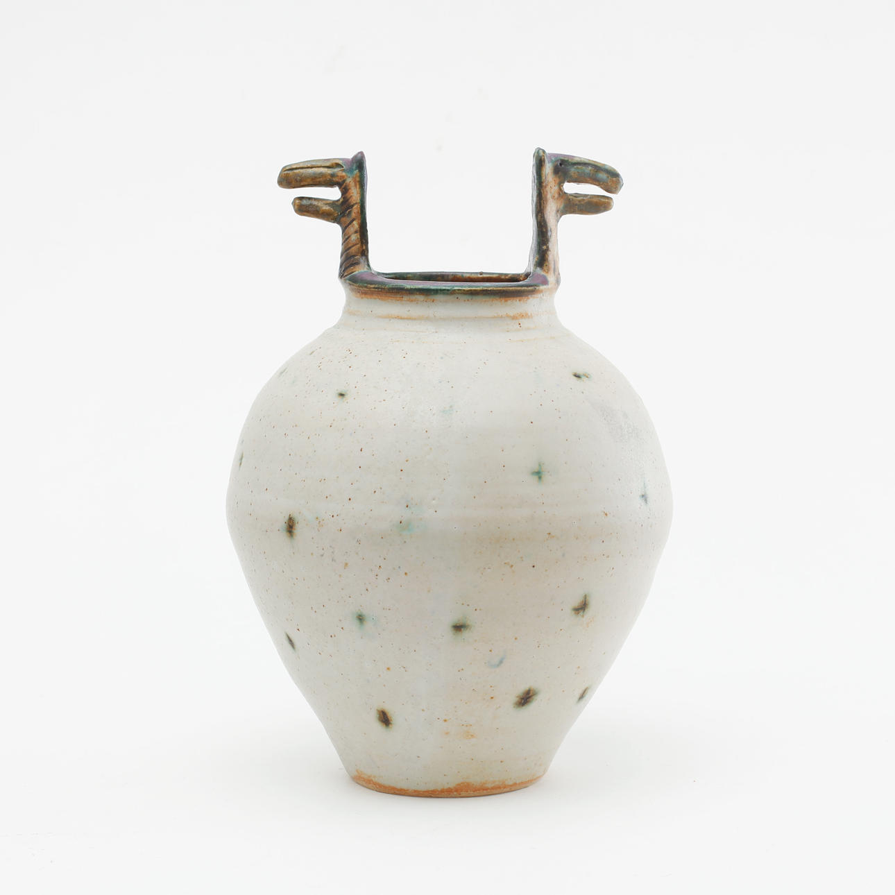 KERSTIN DANIELSSON. Vase, keramik, signeret.