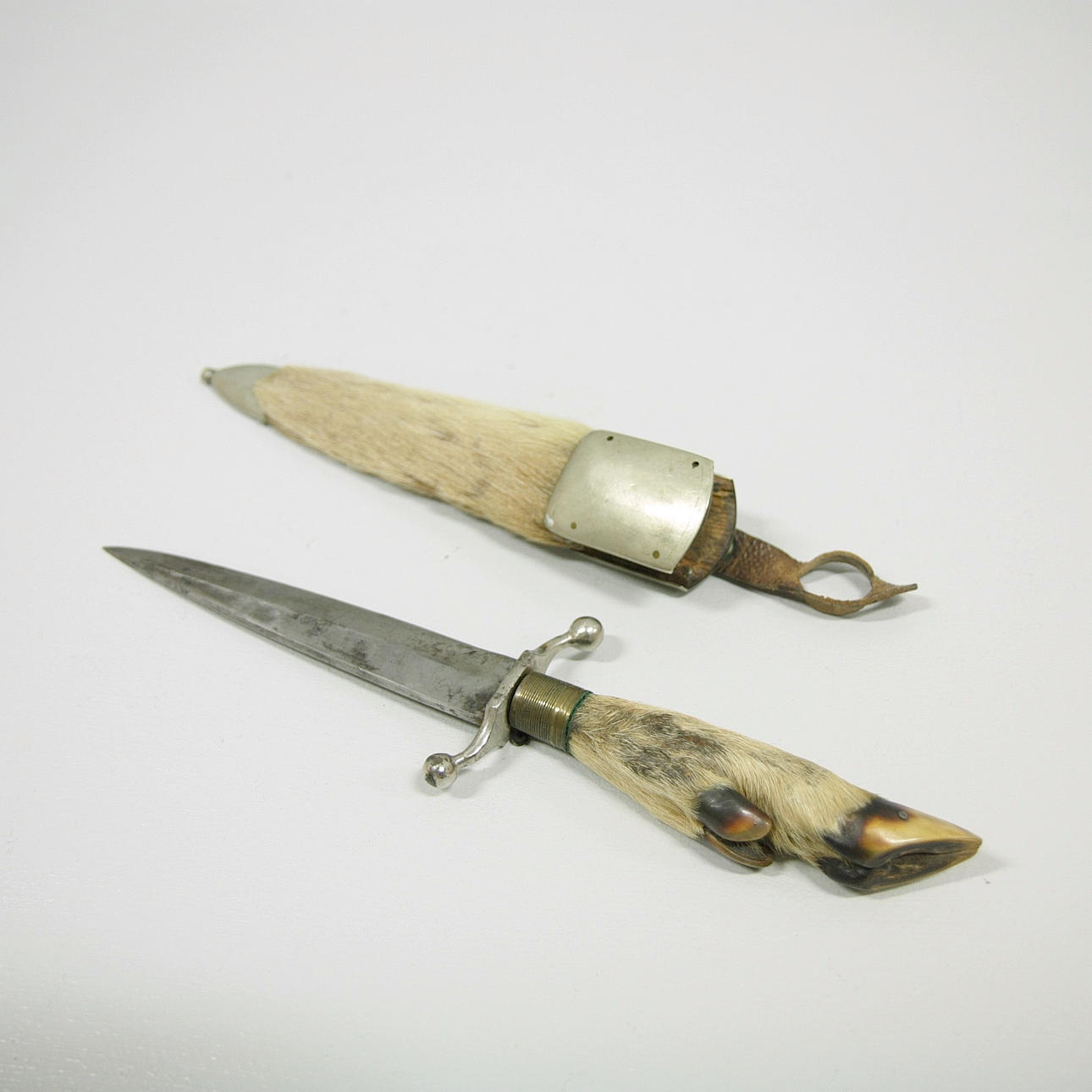 MESSER, HUFGRIFF, 20. Jahrhundert.