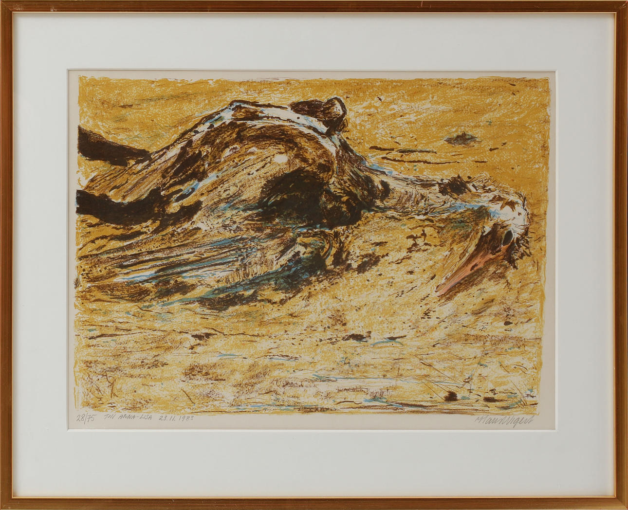 HANS WIGERT, Lithography and etching, signed and numbered.