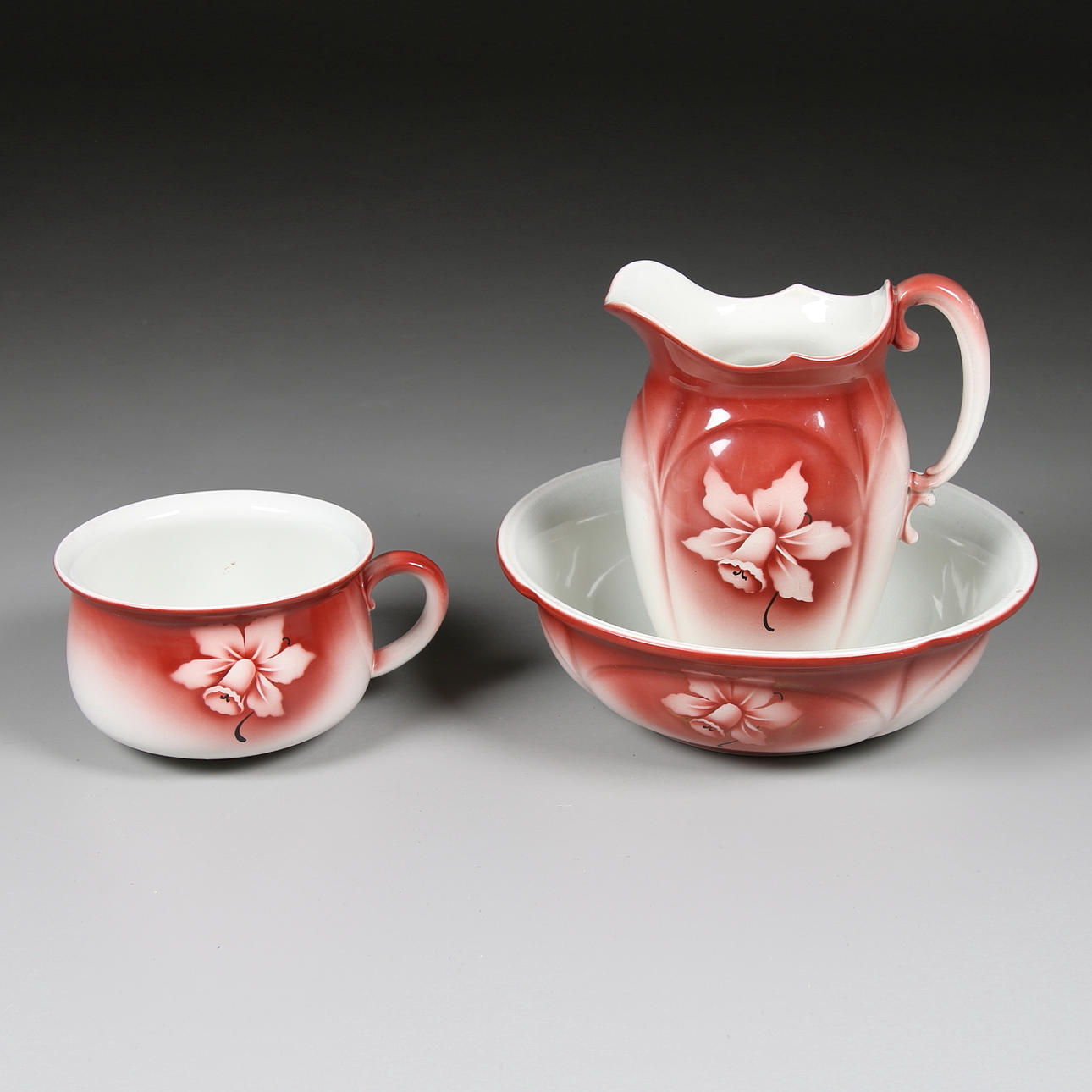 TVÄTTSERVIS, 3 delar, Gefle, 1900-talets första hälft.