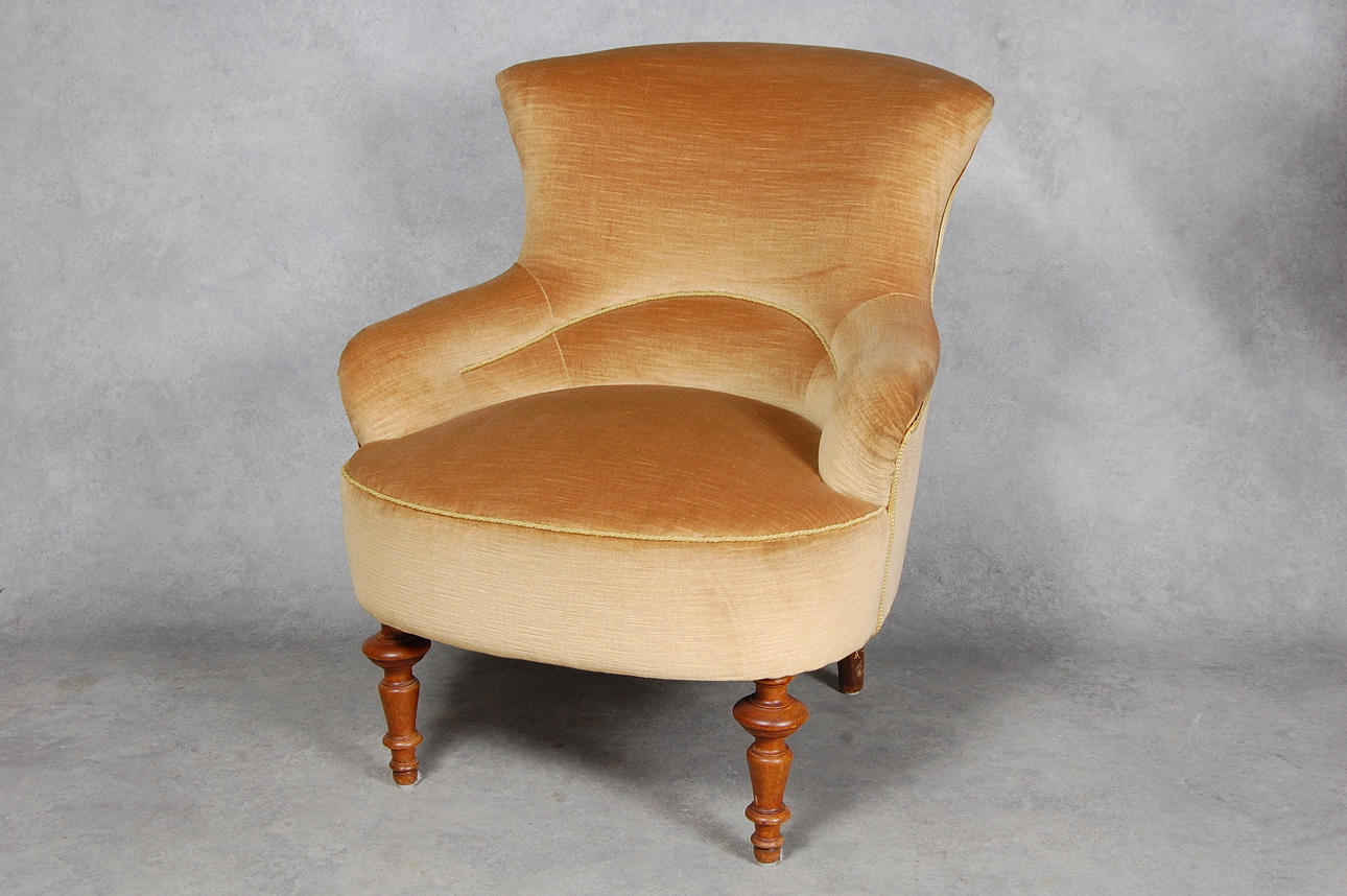 EMMAFÅTÖLJ, 1800-talets senare del.