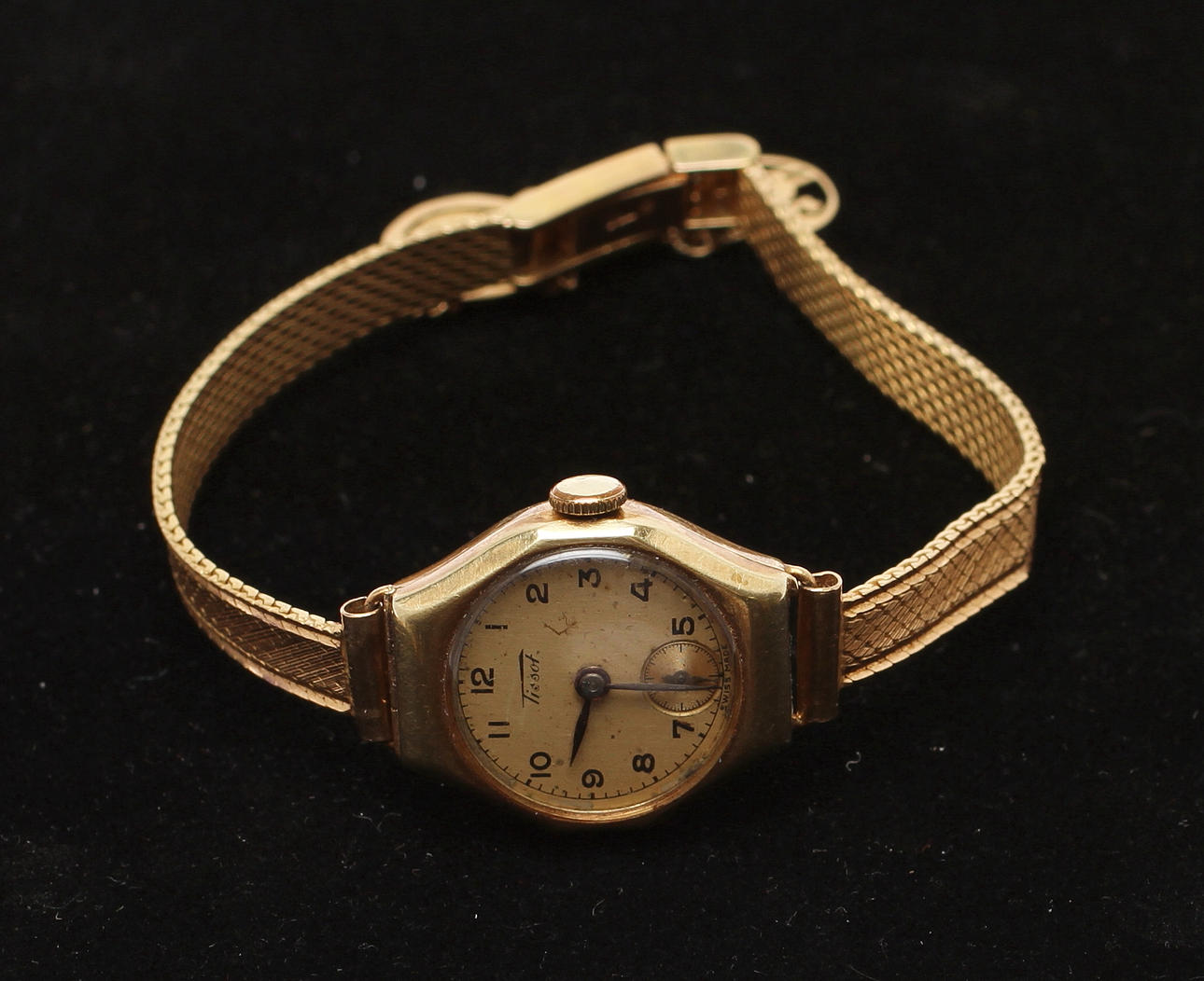 DAMARMBANDSUR, Tissot. Armband 18k guld, boett 14k guld.