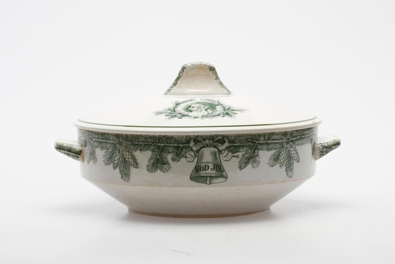 TERRIN, keramik, "Grandecor", Gefle, 1900-talets början.