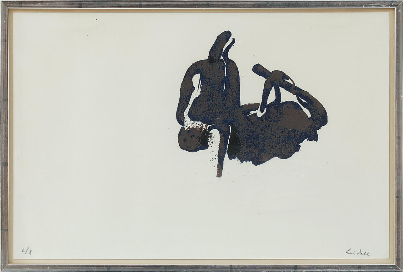 LAGE LINDELL, color lithographs, 2 pieces, signed and numbered. Art ...