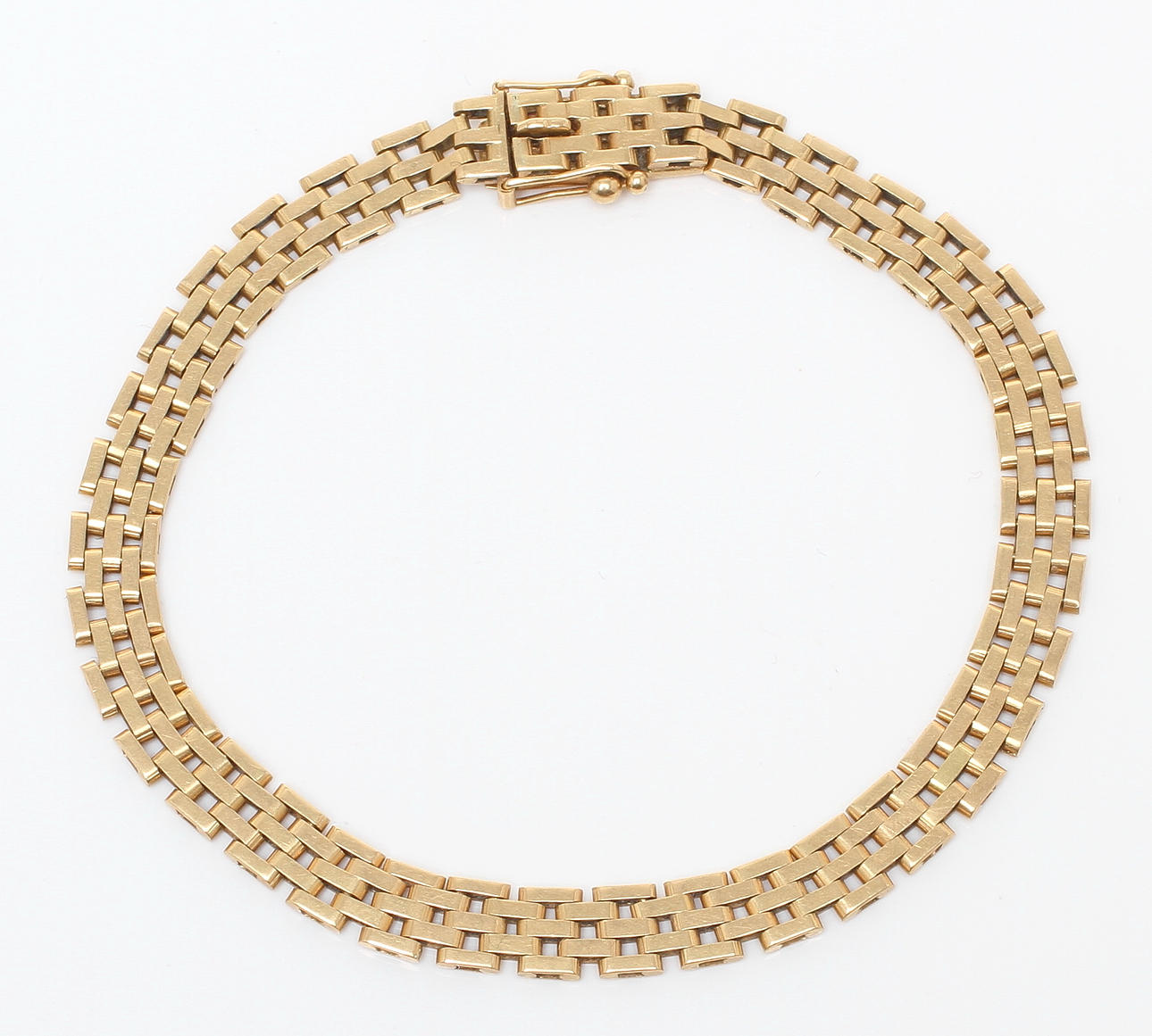 ARMBAND, 18k guld, Ädelsmycken Aktiebolag, Stockholm, 1959. Vikt 16,2 gram.