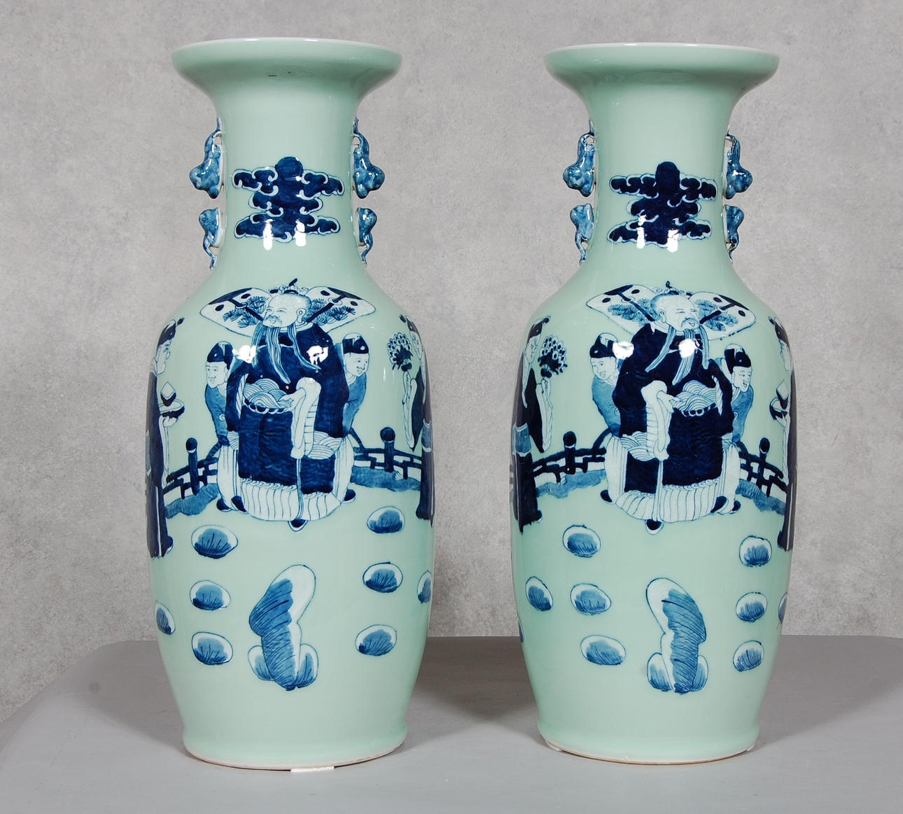 URNOR, 1 par, porslin, Kina.