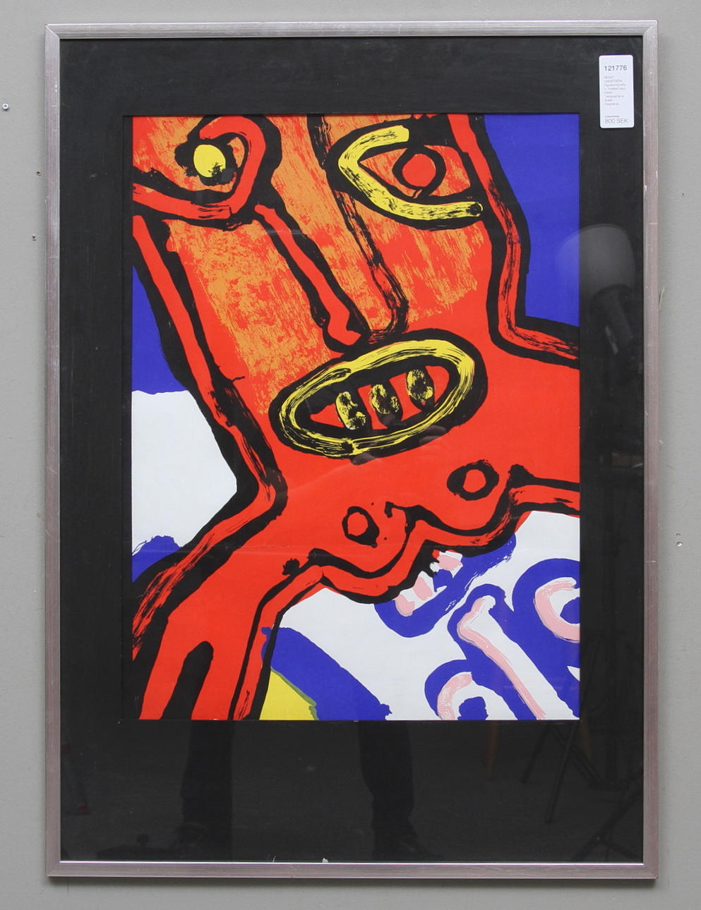 BENGT LINDSTRÖM. Figurkomposition. Grafiskt blad. Märkt "sérigraphie la ficelle". Osignerad.