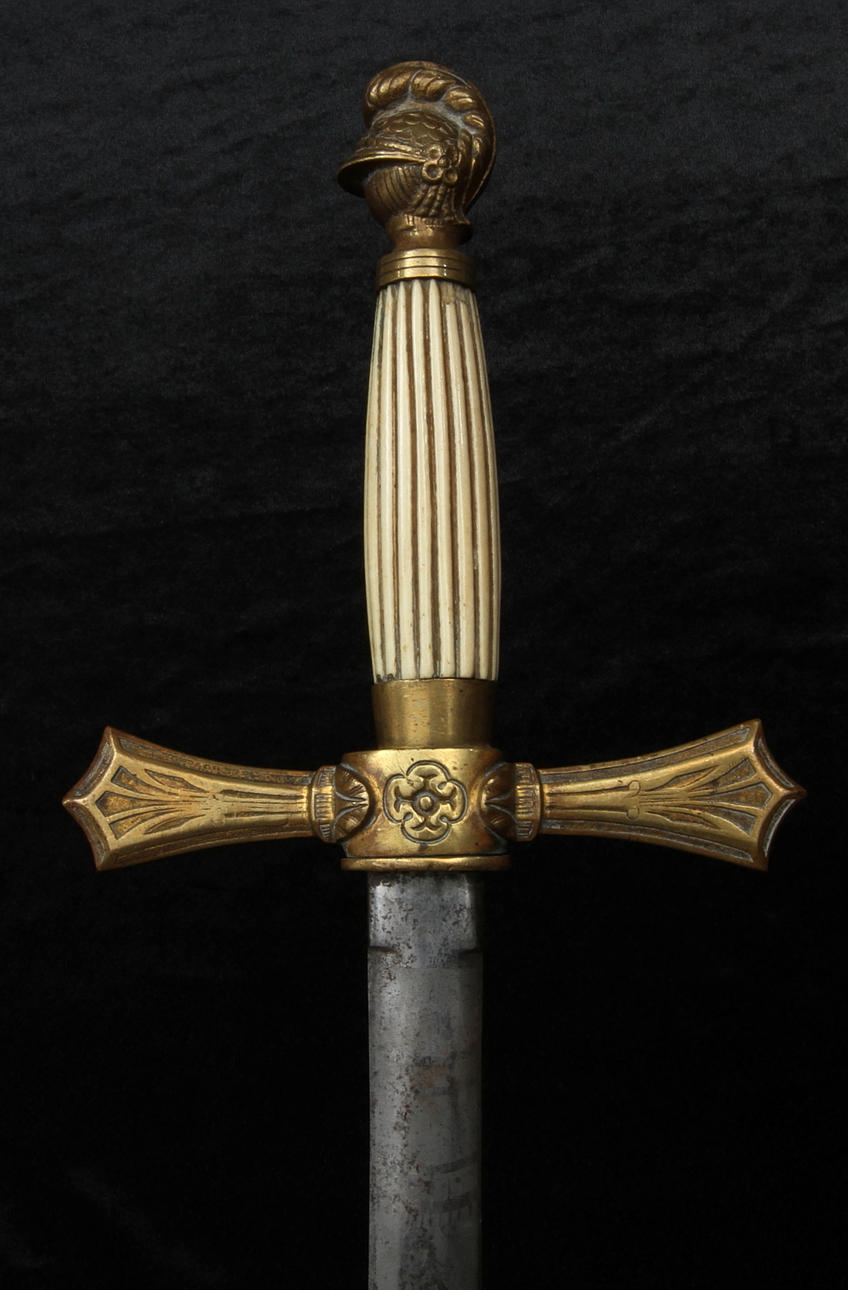 SVÄRD, för ordenssällskap, 1800-tal.