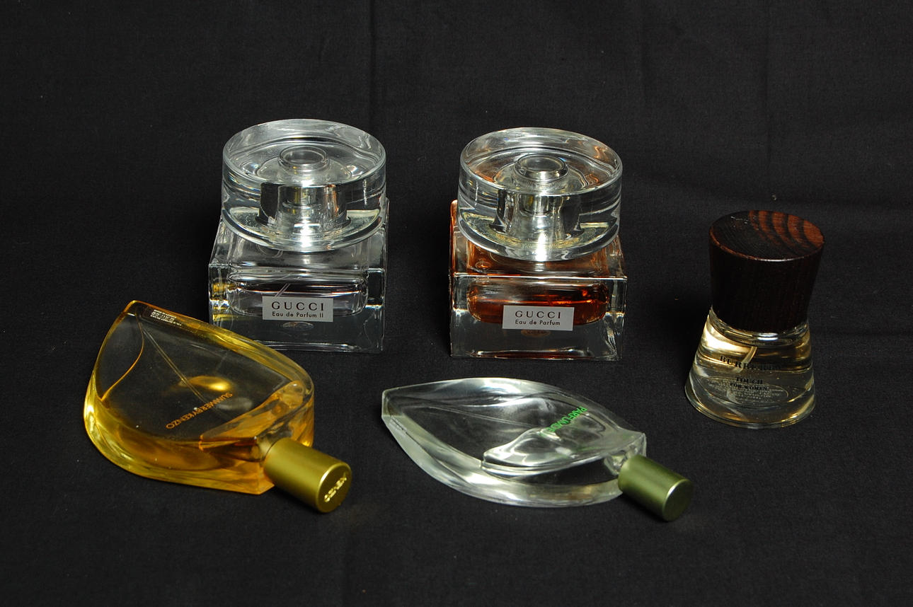 PARFYMER, Eau De Parfum ,4 delar, Gucci, Kenzo, Burberry.