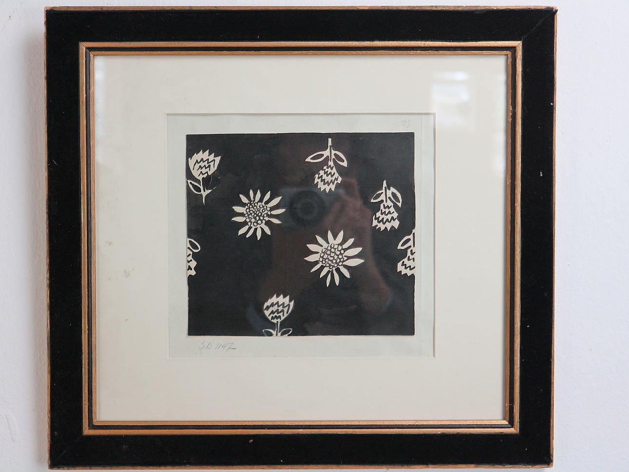 SONIA DELAUNAY. FLOWERS IN INK.