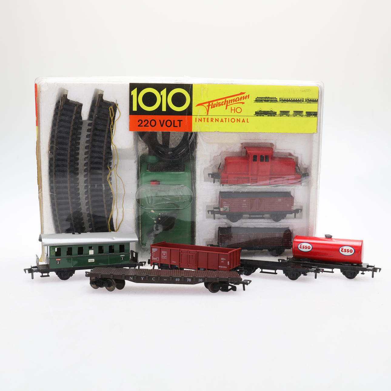 MODELLJÄRNVÄG,fleischmann 1010,m.m.