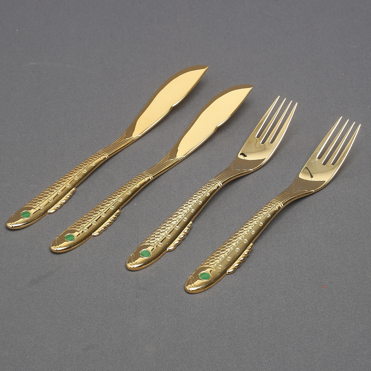 GUNNAR CYREN. Bestik, 4 stykker, "Nobel".