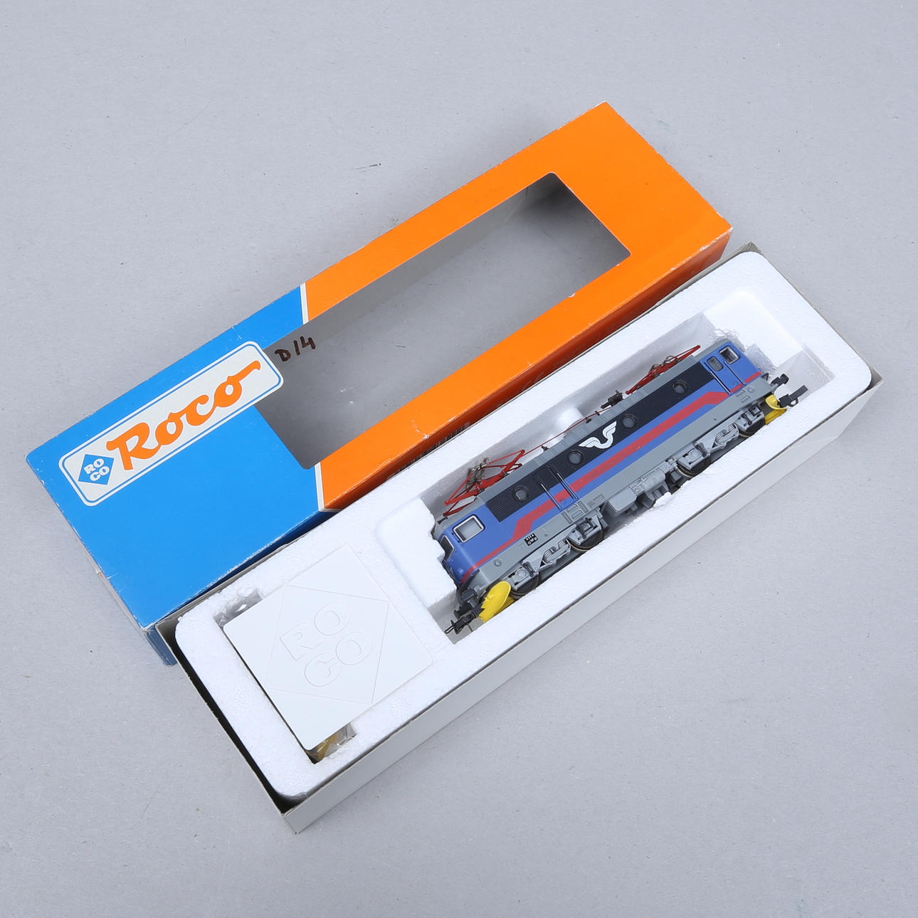 ROCO 43629 SJ Rc 5 electric locomotive in original box. Toys - Auctionet
