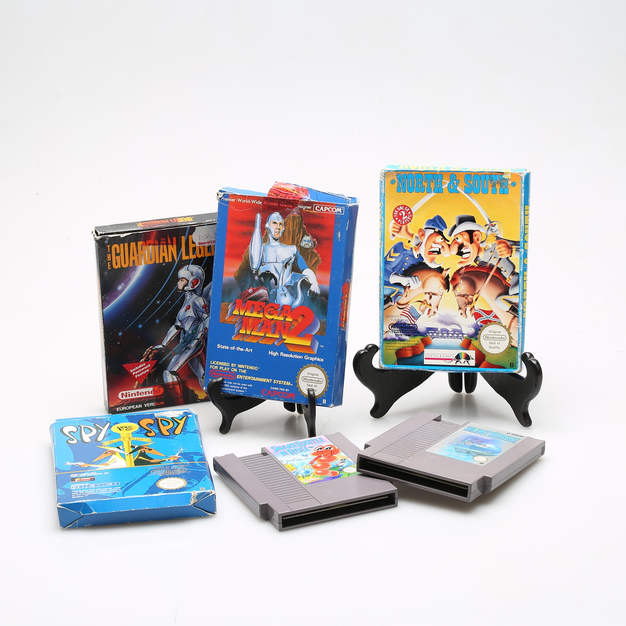 JUEGOS, seis piezas, Nes, Nintendo.