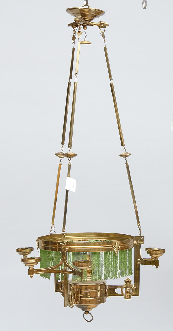 TAKFOTOGENLAMPA, mässing, jugend, tidigt 1900-tal.