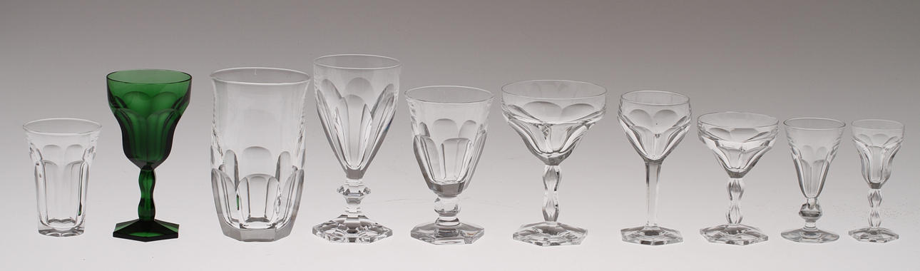 GLASSERVIS, ca 100 delar, Lalin, Kosta Boda och Geraldine, Boda.