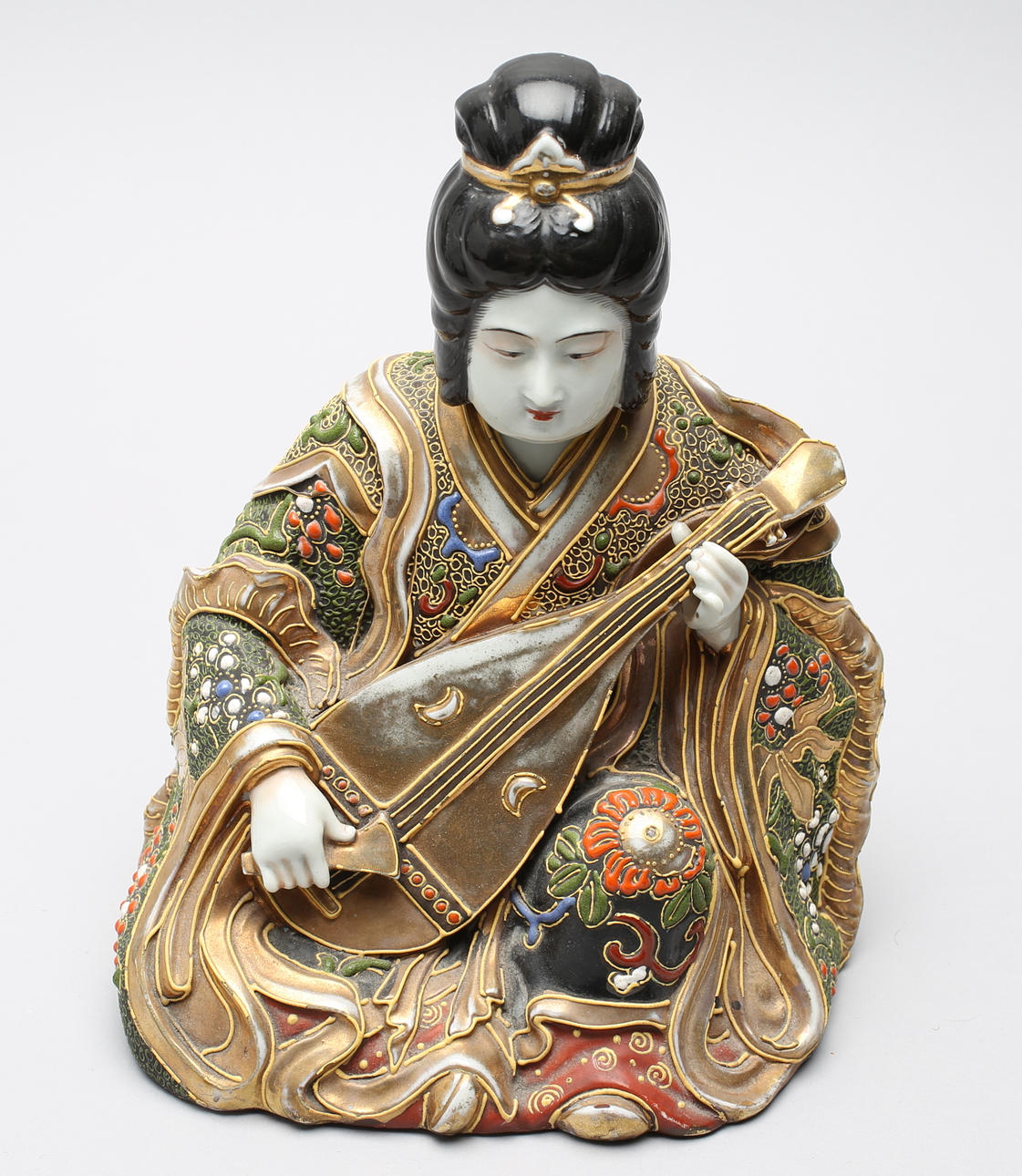 TENNIN, signerad ”Seizan” Japan 1900-talets början.