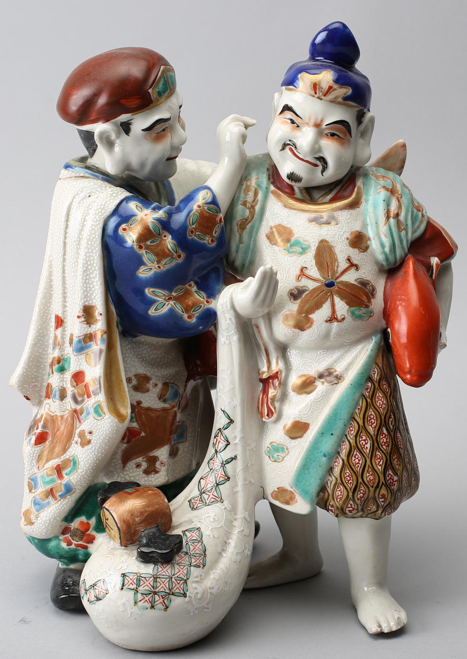 FIGUR, Kutani Japan omkring 1900.
