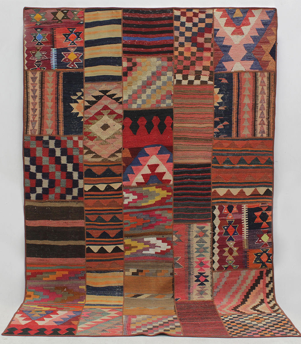 MATTA, Kelim patchwork, 300 x 200 cm.