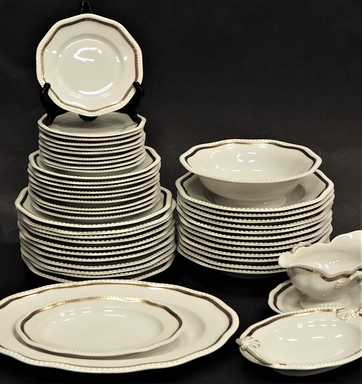 SERVICE, 45 Teile, Modell Ph. Rosenthal, Bayern.