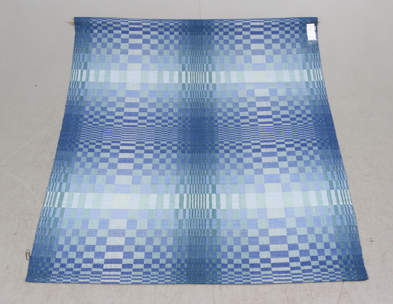EVA PETTERSSON. Textil, "skridande dräll VI".