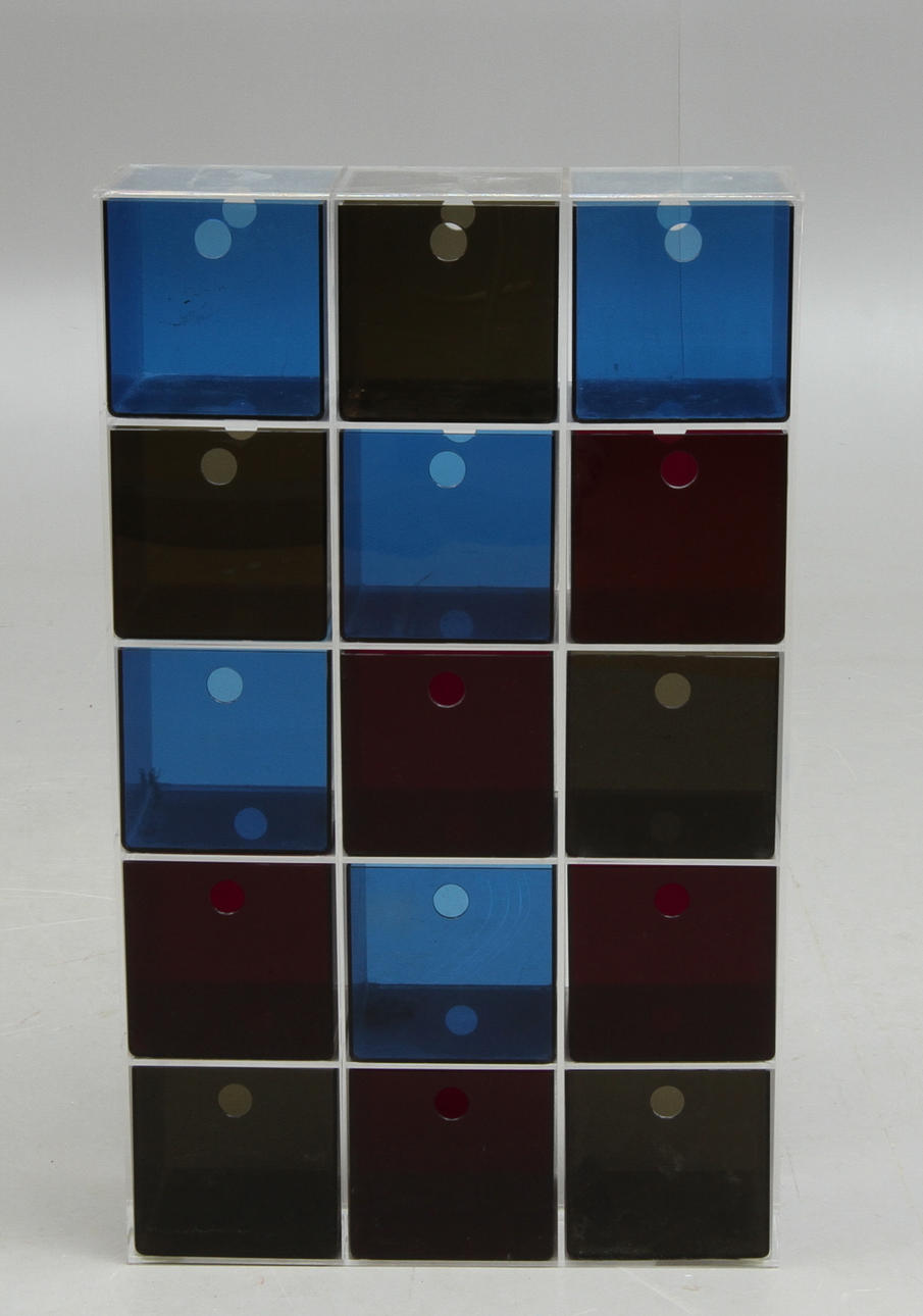 HYLLA, med lådor, plexiglas, Habitat.